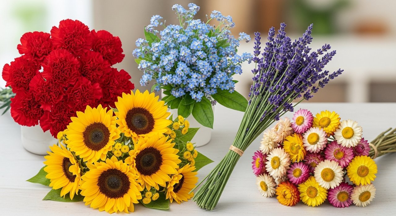 성공적인 장거리 연애 시작 기념일 꽃말, TOP 5 추천!