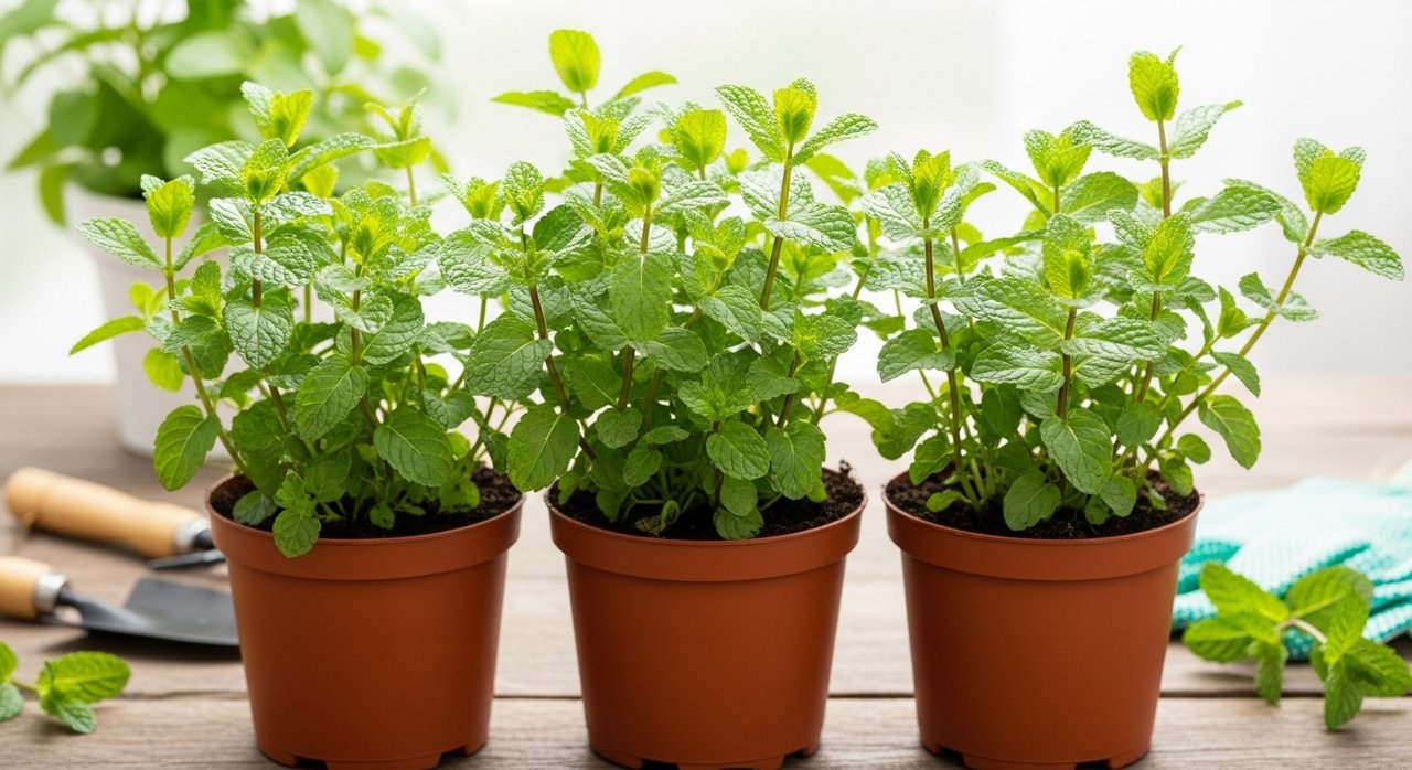 싱싱한 민트! 3단계 민트 화분 분리 시기와 방법 완벽 가이드