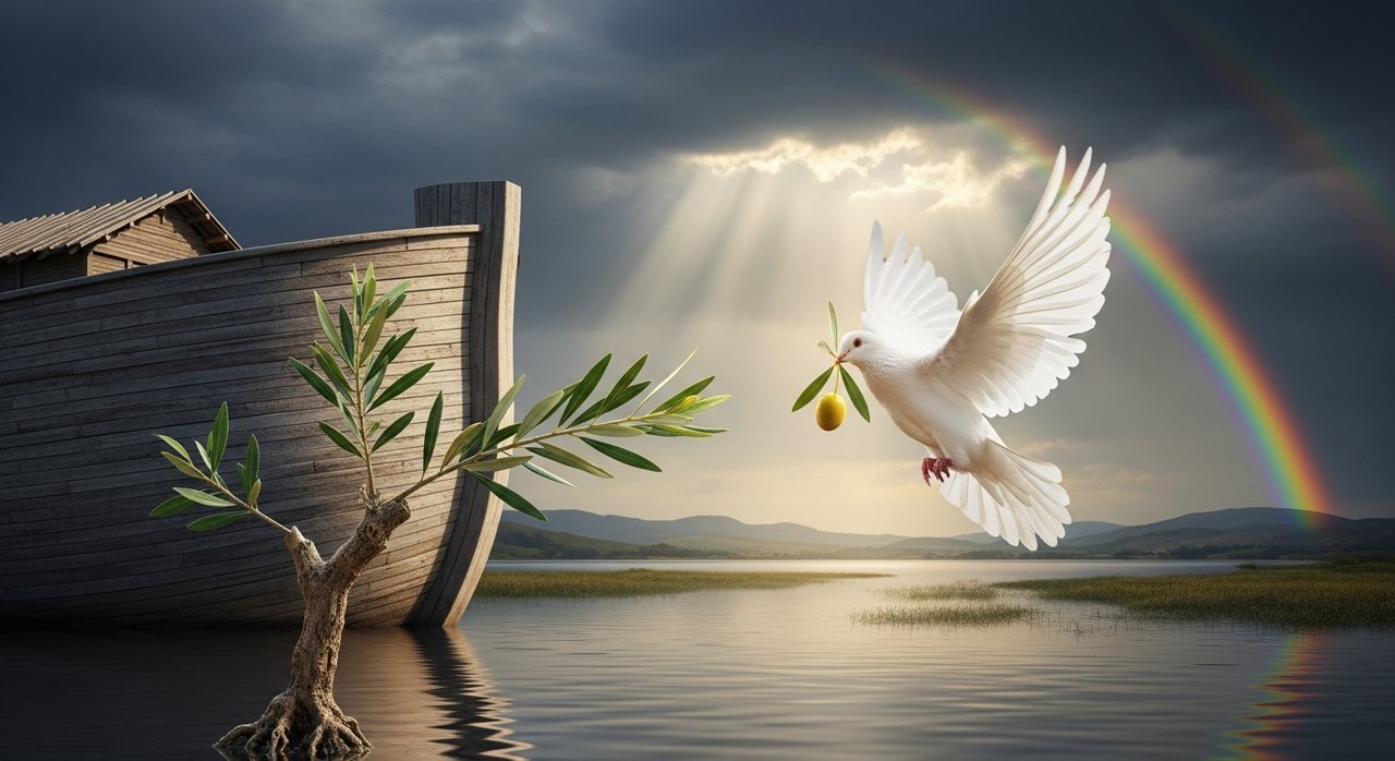 노아의 방주부터? 올리브 가지가 평화를 뜻하게 된 성서 속 유래 완벽 가이드