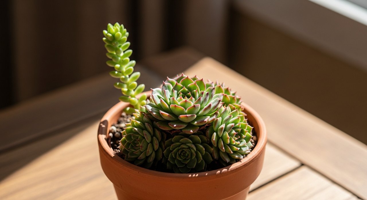 웃자람 NO! 다육이 웃자람 방지하는 햇빛 관리법 3단계